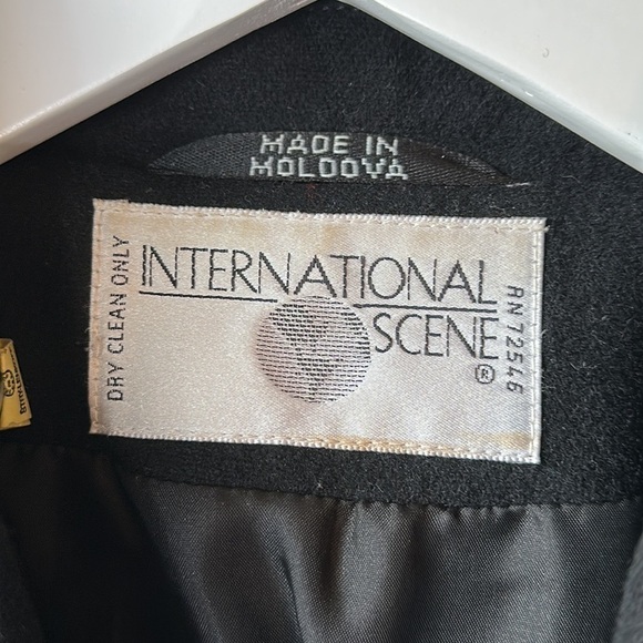 International Scene Zip Front Jacket Size 7/8 - Picture 10 of 14